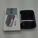 Fullicon Daily Travel Moisture Proof Pill Case with 12 Extra Large Compartment, Pill Organizer with 3 Secured Buckles, Large Supplement Box for Vitamin with Removable Dividers (Black)