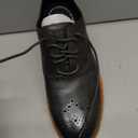 Cole Haan Mens Zerogrand Remastered Wing Tip Oxford, Raven/Dark Natural, 8-M US