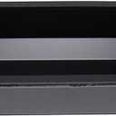 1 Set SHLPDFM Black Fabricated Aluminum Tall Valve Covers with 1.250" Breather Holes Fits for Small Block Chevy SBC 283 305 327 350 383 400 V8 Engines 1958-86