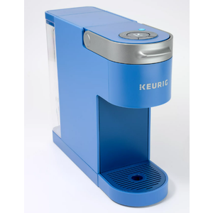 Keurig K-Slim Single Serve K-Cup Pod Coffee Maker, Multistream Technology, 3 Brew Sizes, Slim and Sleek Design, 46oz Removable Reservoir, Blue 