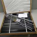 6x2x2FT Galvanized Raised Garden Bed,Planter Raised Beds-Metal Garden Box,Large Plant for Outdoor Planting, Vegetables BedFlower,herb-Black