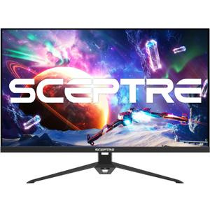 Sceptre 22-Inch Gaming Monitor, 99% sRGB, 1ms, Up to 180Hz, FreeSync, Eye Care, FPS/RTS, DisplayPort, HDMI, Built-in Speakers, Machine Black (E248B-FPT168 Series)