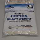 Indera Men's Heavyweight Cotton Waffle Long Johns Thermal Underwear Bottom, M