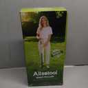 Weed Puller Tool with 2 Weed Eject Feature, 43.7in Stand Up Dandelion Remover Tool, Real Bamboo Handle and Metal 4 Claw & Foot Pedal, Heavy Duty Garden Weeder