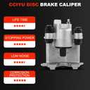 cciyu Rear Left Brake Caliper Assembly 184785 2001 2002 2003 2004 2005 2006 2007 2008 2009 2010 For Chrysler For PT Cruiser