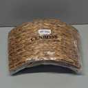 CENBOSS Rattan Christmas Tree Collar, Wicker Tree Skirt & Stand Base Cover (Brown Wash, 24 inch)