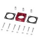 Throttle Body Spacer Compatible with 91-06 Jeep Wrangler TJ YJ LJ Cherokee XJ 2.5L/4.0L Engine Gas MJ w/Gasket 1" Raise Manifold Carb Red