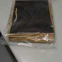 TKSBAG 12PCS Gift Bags Medium Size with Handles, 12.5 x 9.8 x 4.3 In Black Gold Thank You Bags with Bow Ribbon for Wedding, Birthday, bridesmaid, Groomsmen, Party Favors, Valentine