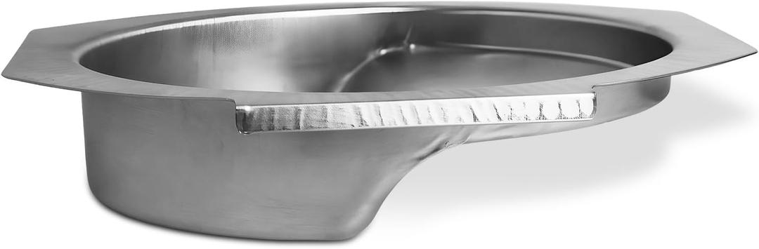 Small Water Bowl for Masterbuilt 30-inch Digital Electric Vertical BBQ Smoker Water Pan Replacement Part for Masterbuilt Original Model 9007170040