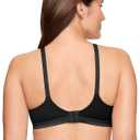 Warner's Women's Play It Cool Wire-Free Contour Bra with Lift (Black, L)