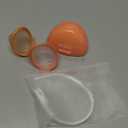 Garkoko Baby Pacifiers with Pacifier Clip & Case, 2-Pack for Newborn Baby to 6 Month, Breast Like Pacifiers, Non-Touch Face, Food-Grade Silicone