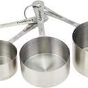 Cuisinart CTG-00-SMC Stainless Steel Measuring Cups, Set of 4,Silver