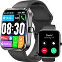 TOZO S3 Smart Watch for Men & Women, 1.83" HD Touchscreen, Bluetooth Calling, Sleep & Activity Tracking, IP68 Waterproof, 10-Day Battery Life, Compatible with iOS & Android