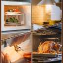 3 x DoRight Microwave Oven Light Bulb, 40W 110-130V E17 Oven Light Bulb, 2300K Warm White Dimmable Incandescent for Ovens/Microwaves/Range Hood, 2 Packs