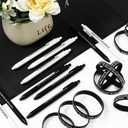 Cholemy 150 Pcs Nurse Teacher Mental Health Gifts Motivational Pens and Silicone Wristbands Bulk Occupational Therapy Self Care Items Positive Affirmation Gifts for Therapists Team Employees