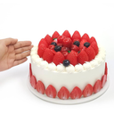 Nice purchase 6 inch Fake Birthday Cake Fake Food Bakery Shop Cake Display Model Party Decoration Faux Replica Cake (8" Wide with Style B)