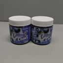 2 x Allcoovita Bovine Colostrum Chews Supplement with probiotics for Gut Health, Bloating, Immune Support, Skin, Hair Growth and Beauty - Blueberry Flavor (60 Servings)