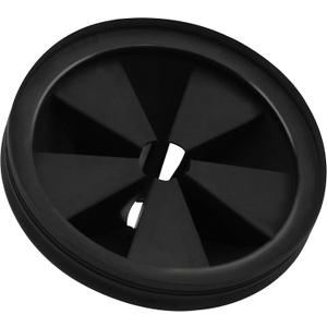 Garbage Disposal Splash Guard Collar Sink Baffle, Food Waste Disposer Parts Accessories, 3-3/8 Inch Multi-Function Drain Plugs for Garbagal Disposals by CLEESINK (1 Pack)