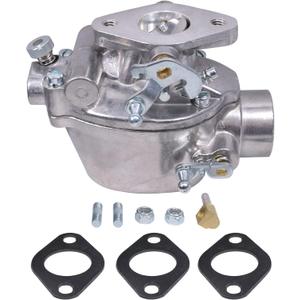 JDMSPEED New Heavy Duty 8N9510C-HD Marvel Schebler Carburetor with Gasket and Bolts Replacement For Ford Tractor 2N 8N 9N 1939-1952 TSX33 TSX241A TSX241B TSX241C Replaces B3NN9510A 8N9510C 9N9510A