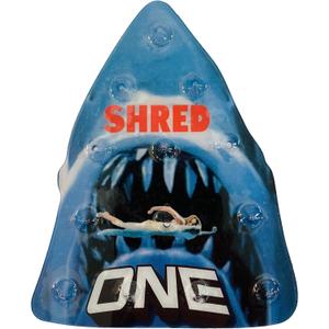 One Mfg Shred Snowboard Stomp Pad 6" x 5" - Lightweight, Anti-Slip, USA Made Traction