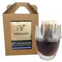 Aquilaland Jamaica Blue Mountain Blend, Medium Roast, 100% Arabica, Pour Over Drip Bag Coffee (7 Servings) (EXP 03/01/28)