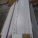 Cube Shelf Bookcase with Base - Wooden 2 Tiers Floor Standing Low Storage Cabinet for Home and Office, 8-Cube Lattice Bookshelf, Warm White