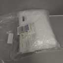 NICETOWN White Sheer Linen Curtains for Living Room 84 inch Length 2 Panels Set, Grommet Semi Sheer Privacy with Light Filtering Flax Window Treatments for Bedroom, W52 x L84