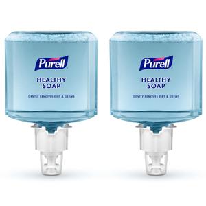 PURELL Brand HEALTHY SOAP Foam, Fresh Scent, 1200 mL Refill for PURELL ES4 Manual Soap Dispenser (Pack of 2) - 5077-02 - Manufactured by GOJO, Inc. (20.29 Fl Oz (Pack of 2))