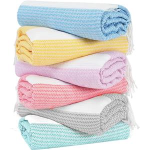 Genovega 6 Packs Oversized Turkish Beach Towel 74"x38" Thin Quick Dry Sand Free Pool Swim Towels Large XL Adult Clearance Blanket Travel Vacation Accessories Essentials Multi Grey LightGreen Dot Genovega 6 Packs Oversized Turkish Beach Towel 74"x38" Thin Quick Dry Sand Free Pool Swim Towels Large XL Adult Clearance Blanket Travel Vacation Accessories Essentials Multi Grey LightGreen Dot