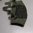 Avaone Tactical Hand Warmer with Zipper & Mesh Pockets- Waterproof Hunting Muff with Adjustable Belt & Hooks, Outdoor Cold, Green 