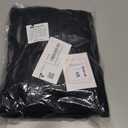 Womens Soft Polar Fleece Jacket Lightweight Long Sleeve Horn Button Warm Shacket Coat Comfortable Outerwear (Black, S)