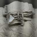 Intelligent Design Queen Comforter Set  Ivory Lily Puffy Floral Shabby Chic Boho Bedding Comforter Set, Pinch Pleat Bedding Sets, Ultra-Soft, Lightweight & All-Season, Full/Queen