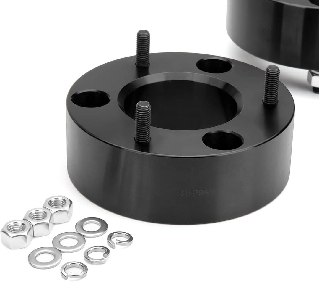 KSP 3" Front Leveling Kits for Silverado 1500 2WD/4WD 2007-2026, Sierra 2WD/4WD 2007-2026, 3 Inch Suspension Strut Spacers Lift Kits for Pickup with 6 Lug