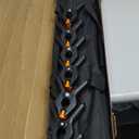 EMART Backdrop Stand 10x7ft(WxH) Photo Studio Adjustable Background Stand Support kit with 2 Crossbars, 8 Clamps, 2 Sandbags and Carry Bag for Parties, Events Decoration, Wedding, Photography (10x7ft, Black)