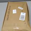 Zoegi 4 Pack 10Ft String Light Poles,Light Poles for Outside Lights with Fork,Outdoor Brackets Hanging Lights,Metal Stand for Deck Patio,Backyard,Wedding,Deck,Party