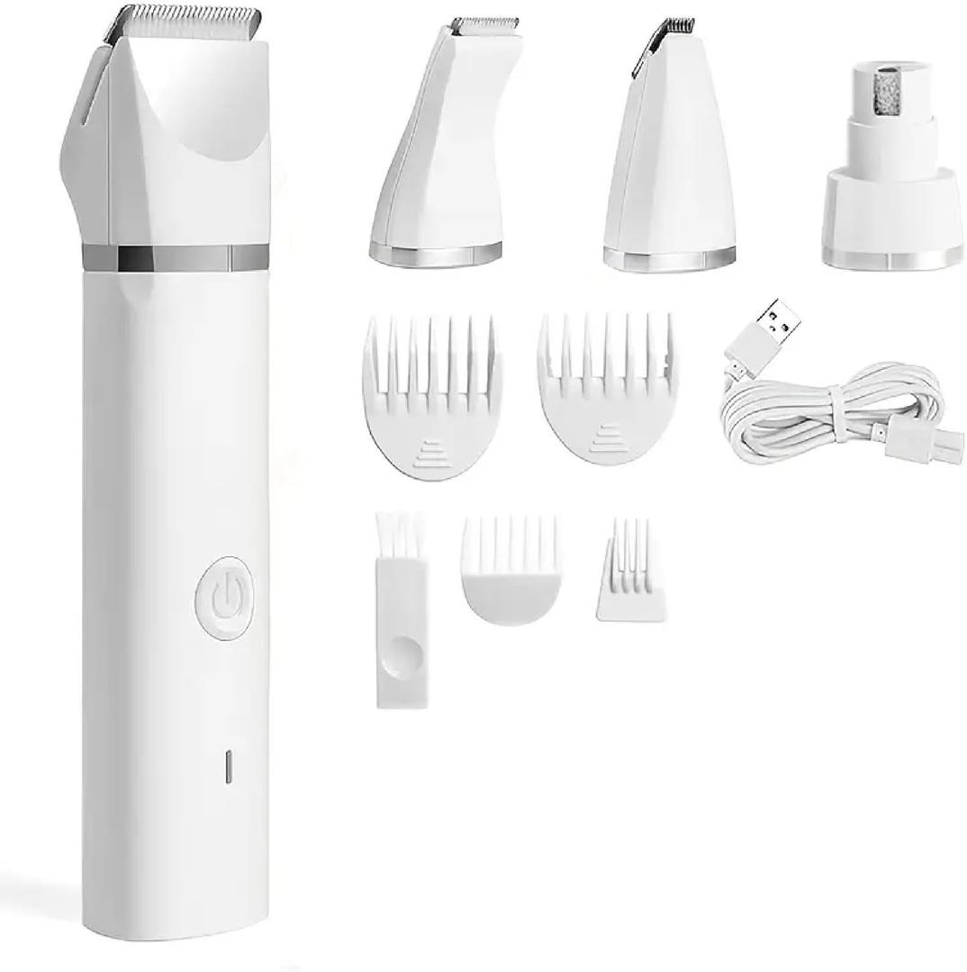 SEDLAV 3-in-1 Multi-Functional Dog Clippers - Corded & Powerful Pet Hair Clipper for Small Dogs with Vacuum Function - Quiet Dog Hair Cutting Machine Ideal for Grooming Face, Ears & Body