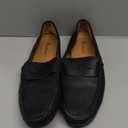 JINDELI Loafers for Men Slip on Driving Shoes Black Size 13 Leather Breathable Comfort Casual Walking Shoes 