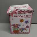 windpaint Fabric Flower Bouquets Toys, Christmas Gifts DIY Craft Kits Toys for Kids, Arts & Crafts for Girls 3 4 5 6 7 8 9 10 Years Old Toddler, Educational Learning Preschool Birthday Gifts(Purple)