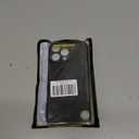 for iPhone 16 Pro Max Phone Case Silicone, Minimalist Ultra Thin Slim Soft Rubber Gel Solid Color Matte TPU Cute Case for Women Men, Girly Plain Aesthetic Design & Camera Cover, Black