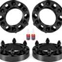 6x5.5 Hubcentric Wheel Spacers 1.25 Inch for 1995-2023 Tacoma 4Runner with Extend Lug Nuts, 6x139.7mm Forged Wheel Spacer with 106mm Bore 12x1.5 Studs for Tundra FJ Cruise Fortuner Sequoia GX460 GX470