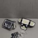 Onforu Solar Lights Outdoor, 3000LM 180 LED Motion Sensor Flood Lights with Remote Control, 3 Modes, IP65 Waterproof Security Lights for Yard, Pathway, Garden, Pool, Garage, Pack of 2 