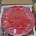 KOMUEE Glass Mixing Bowls with Lids Set, 4-Piece Nesting Kitchen Bowls for Salad, Serving, and Baking, Oven Safe Glass Bowl