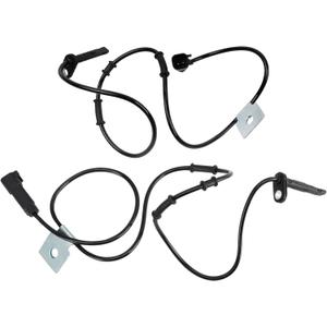 TRQ Front ABS Wheel Speed Sensor Set Compatible with 2010-2017 Chevrolet Equinox GMC Terrain