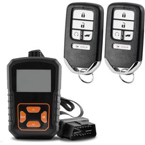 DIY Key Fob Replacement Kit for 2016-2021 Hon-da Pilot | 2017-2022 Hon-da CRV | 18-21 Civic Keyless Entry Remote Control KR5V2X for Honda Key fob 2pcs