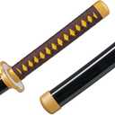Zisu Anime Kaigaku Sword, About 41 inches, Hashira Pillars & Protagonist Sword, Anime Original Texture (Gold-Kaigaku)