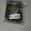 Long Johns Thermal Underwear for Men Fleece Lined Base Layer Set, Moisture Wicking Anti Odor (3X-Large, Black)