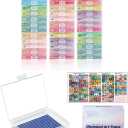 YBUTVY Diamond Art Trays with Lids, 45PCS Diamond Painting Trays with Lids  Diamond Art Storage, Gift Box Diamond Painting Accessories for Diamond Art Beads