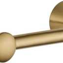 Delta Lahara (1-Pack) Toilet Paper Holder Champagne Bronze Tissue Roll Holder for Bathroom Organization and Storage Pivoting Toilet Tissue Holder Wall Bathroom Accessories 73850-CZ