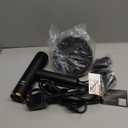 Nicebay Ionic Hair Dryer with diffuser for Curly Hair,1600W &110000RPM High-Speed Brushless Motor for Fast Drying,Professional Blow Dryer for Women,Low Noise,Lightweight,Lock Function,Travel HomeSalon (Black&Gold)