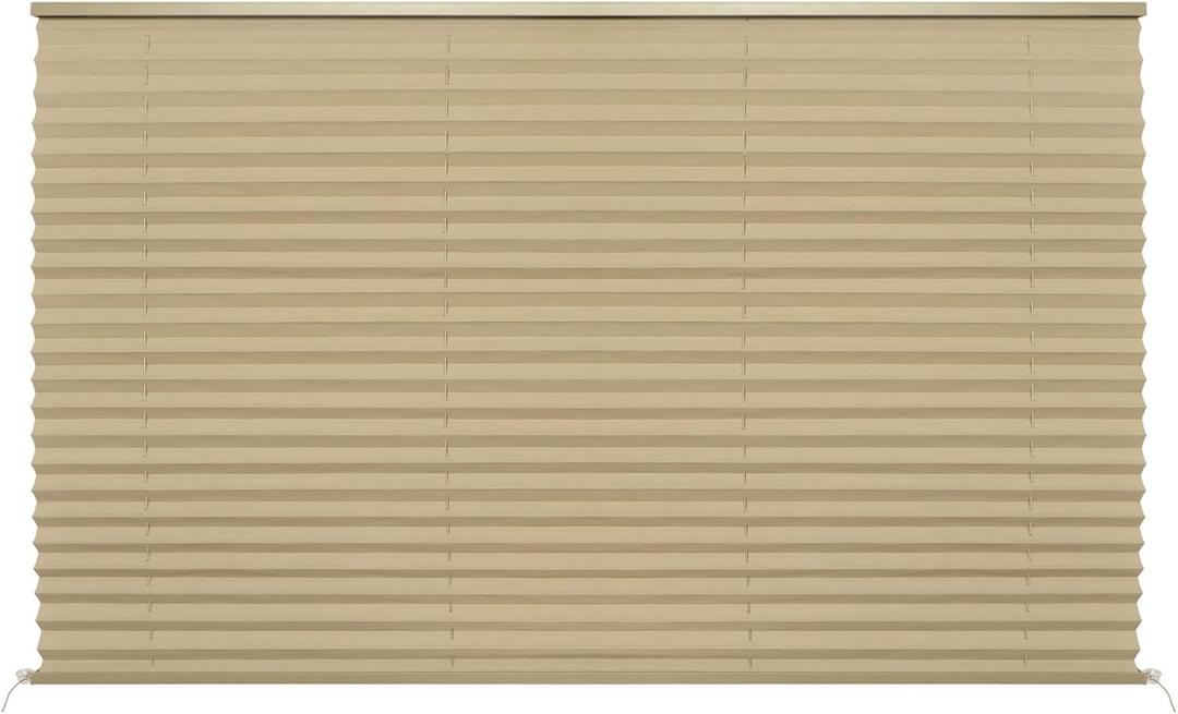 NOVINO RV Blinds Pleated Shades,Camper Window Blinds,RV Window Shade for Camper Travel Trailers Motorhome Motor Coach-50 W x 32" L (50"W x 32"H)